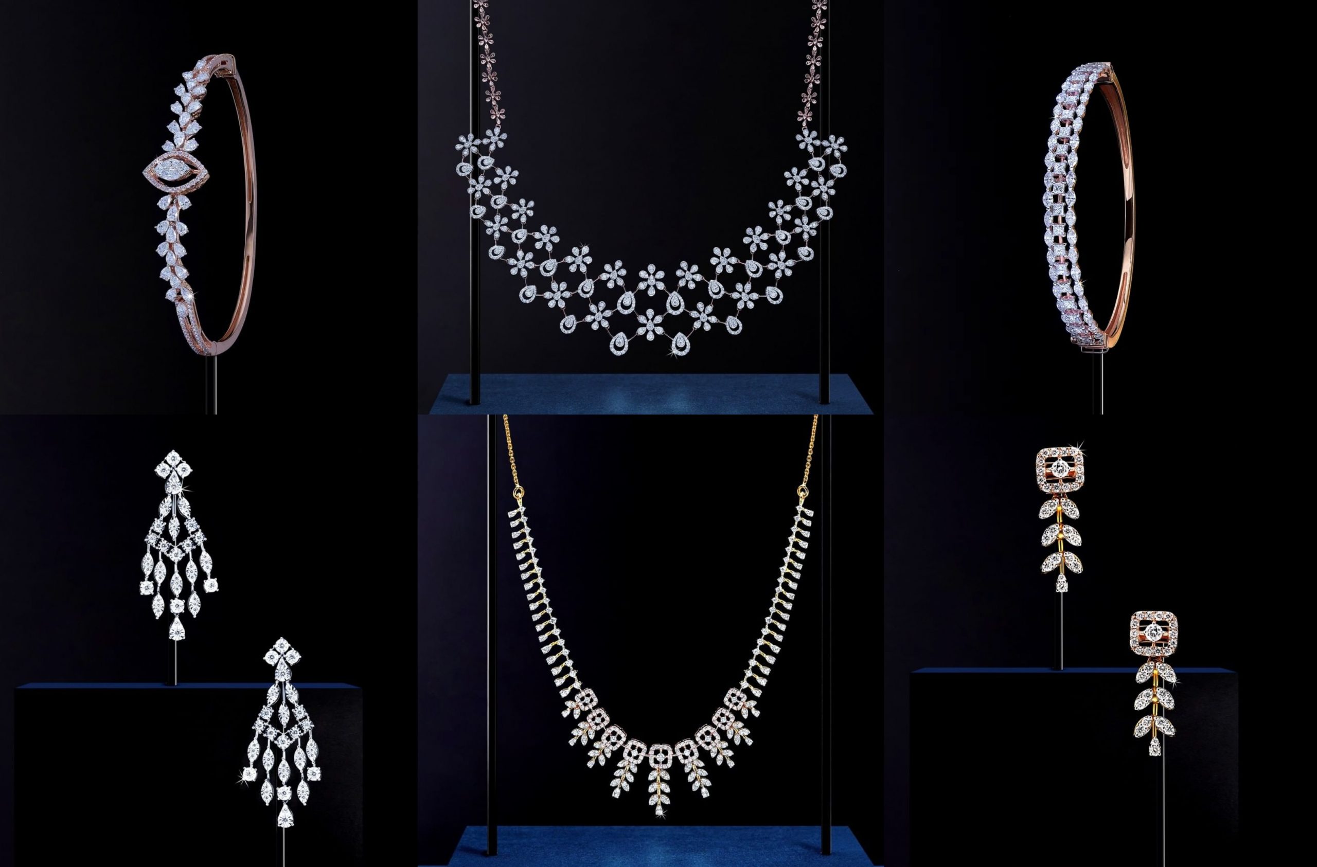 Stunning Delicate Jewellery Designs By Manubhai Jewellers