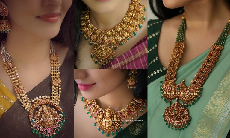Antique Nakshi Necklace Collection From Ms. Pink Panther
