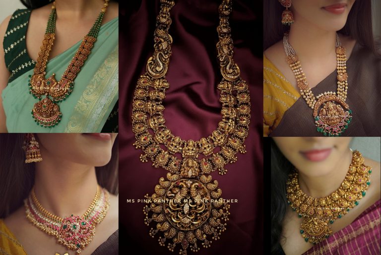 Antique Nakshi Necklace Collection From Ms. Pink Panther