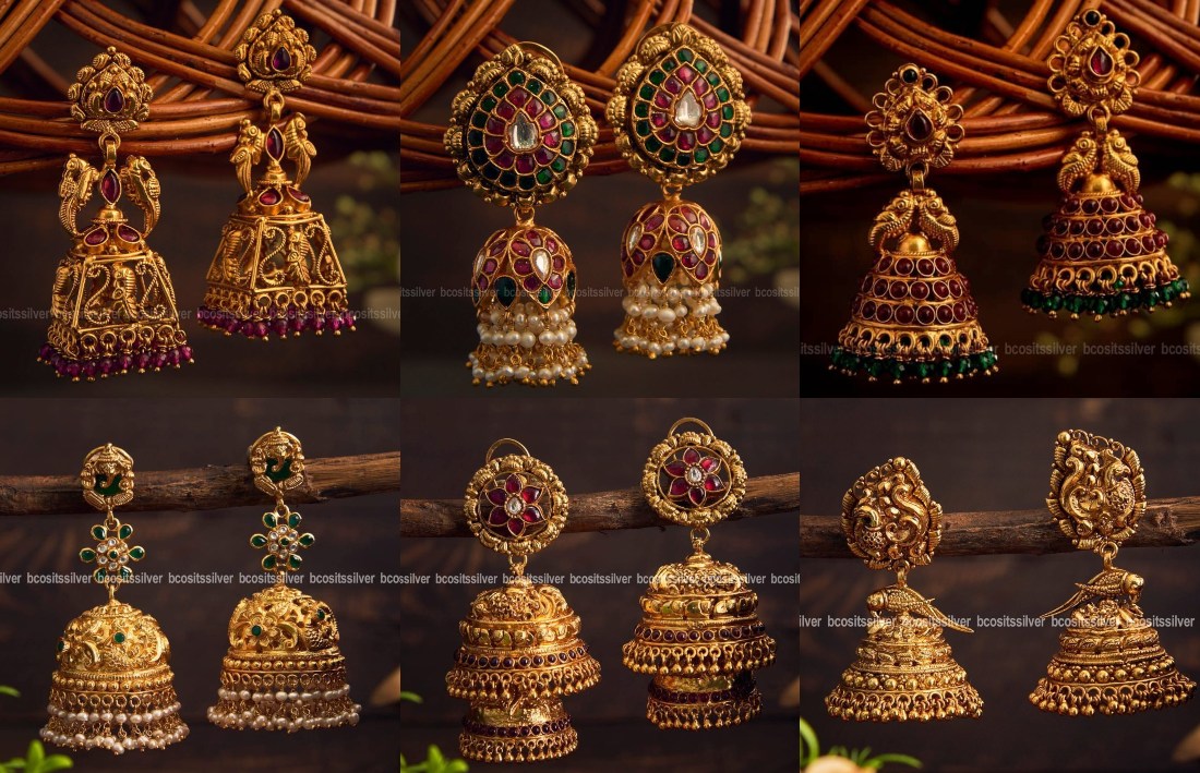 Antique Imitation Earrings Collection By Bcos Its Silver