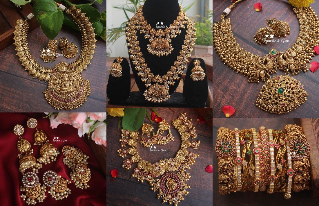 Temple Antique Design Collection From Sparkles By Archana