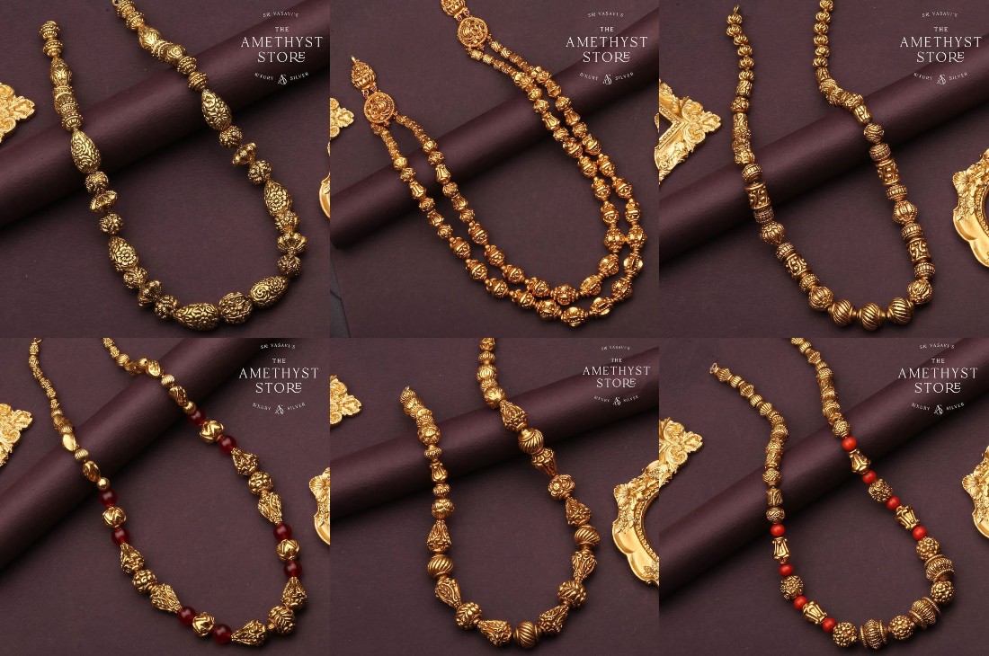 Gorgeous Gold Plated Antique Chains By The Amethyst Store