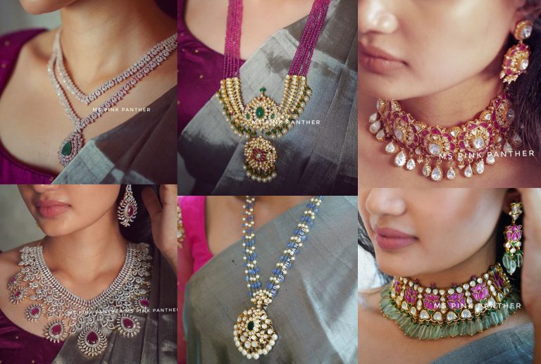 Stunning Designer Necklace Collection By Ms Pink Panther