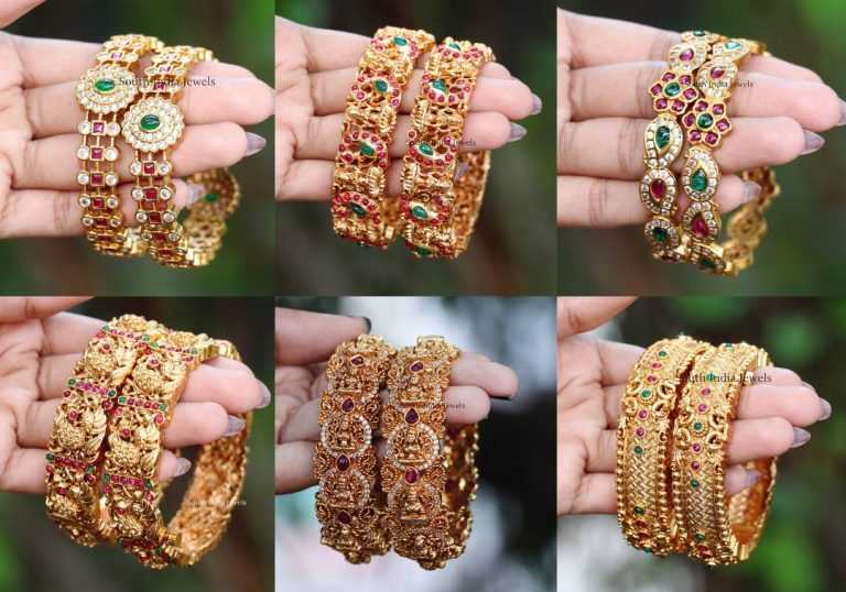 Traditional Bangle Collection To Shop At South India Jewels!