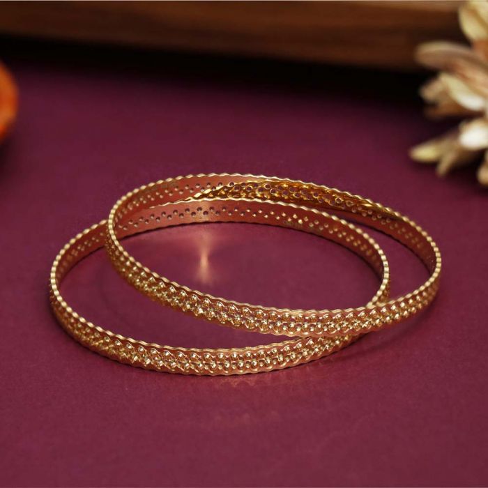 Modern bangles 2024 design gold