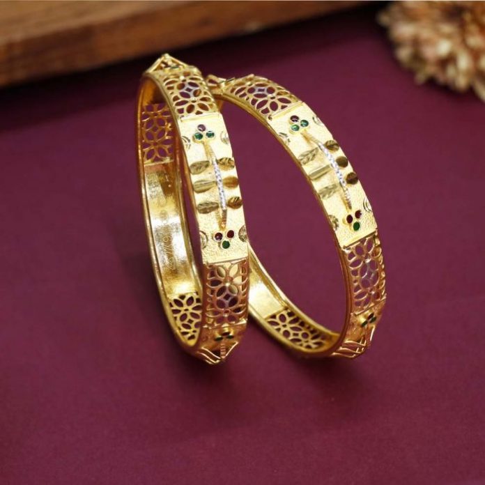 Daily Wear Modern Gold Bangles | Latest Exclusive Designs - South India ...