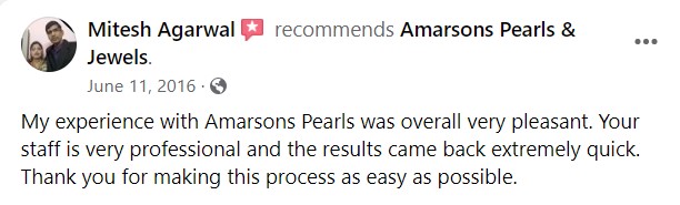 Amarasons jewellery review