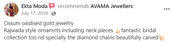 Avama jewellers review