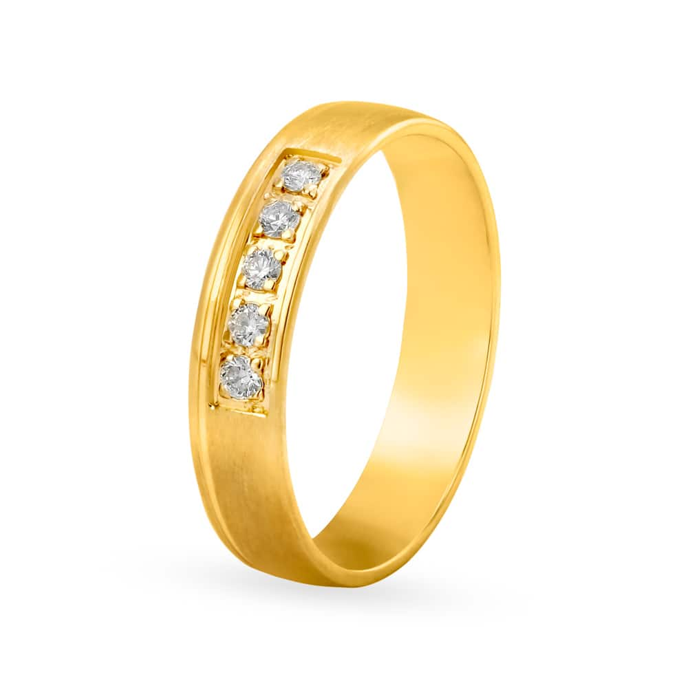 Beguilling 22 Karat Gold Artsy Ring